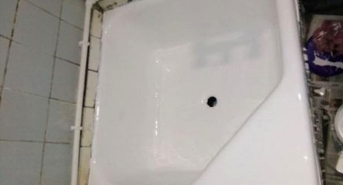 Обновление душевого поддона акрилом | Прохладный